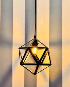 Hexagon Pendant Lights Vintage-Inspired Creative Lighting Decor