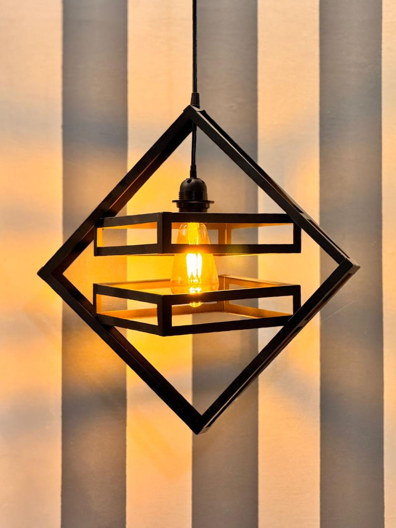 Cube Pendant Light for Contemporary Living Spaces and Interiors