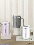 Coffee cup with handle - 304 stainless steel durable & stylish, 500ml