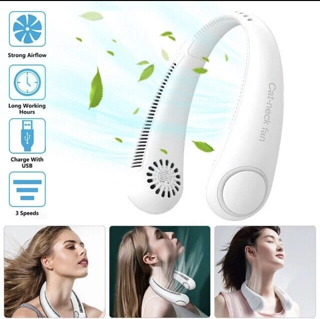 Protable Bladeless Neck Fan