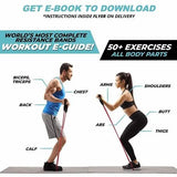 5 In 1 Power Exercise Resistance Bands Set