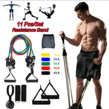 5 In 1 Power Exercise Resistance Bands Set
