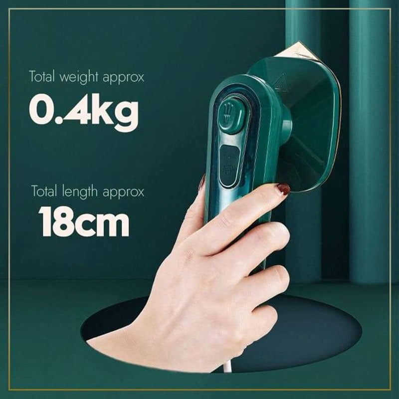 Small & Portable Micro Steam Iron – Dry & Wet Combo