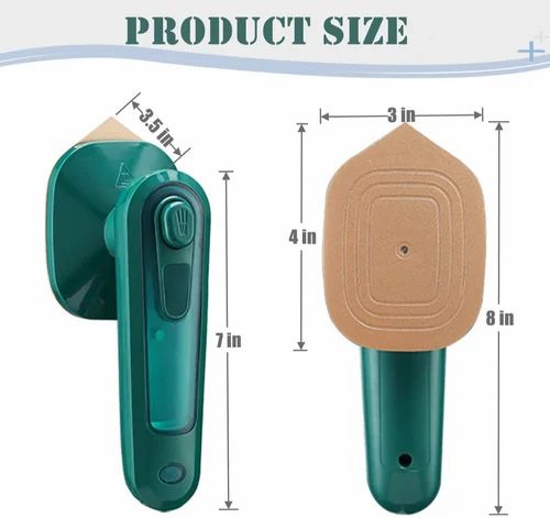 Small & Portable Micro Steam Iron – Dry & Wet Combo