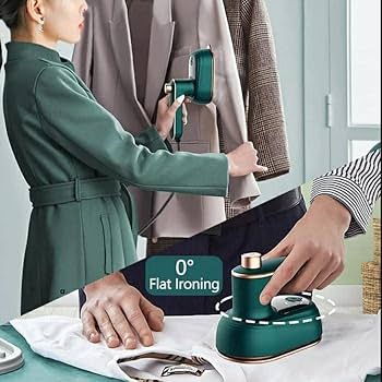 Small & Portable Micro Steam Iron – Dry & Wet Combo