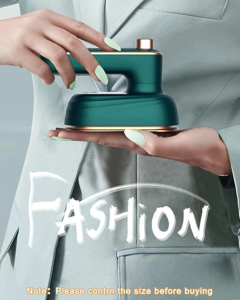 Small & Portable Micro Steam Iron – Dry & Wet Combo