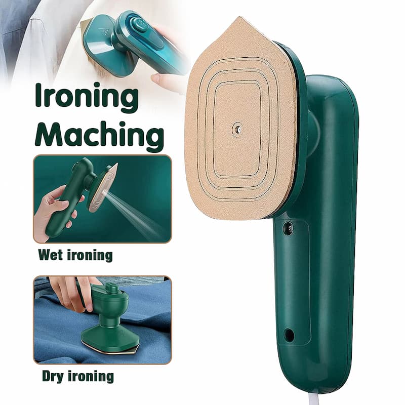 Small & Portable Micro Steam Iron – Dry & Wet Combo