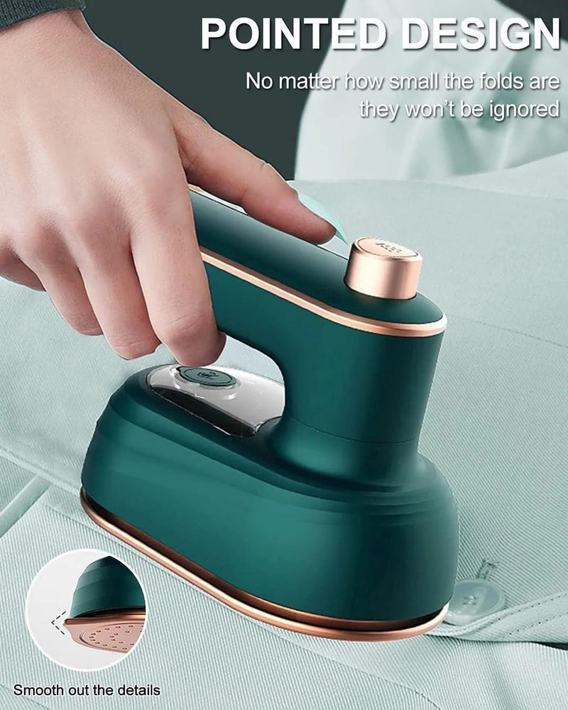 Small & Portable Micro Steam Iron – Dry & Wet Combo